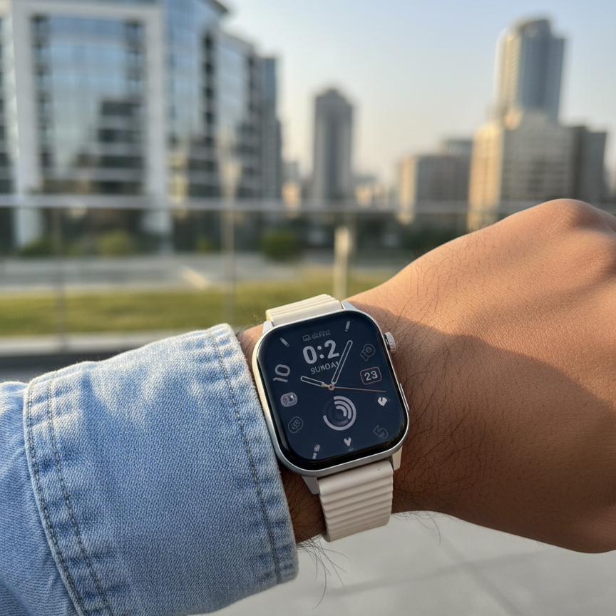 CROWN XT20 Smartwatch with 7 Straps