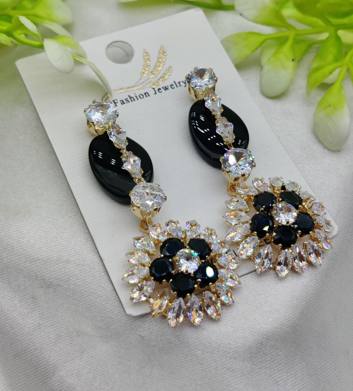 Crystal Bloom Elegant Earrings for Women