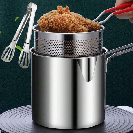 Stainless Steel Pasta Cooker with Strainer