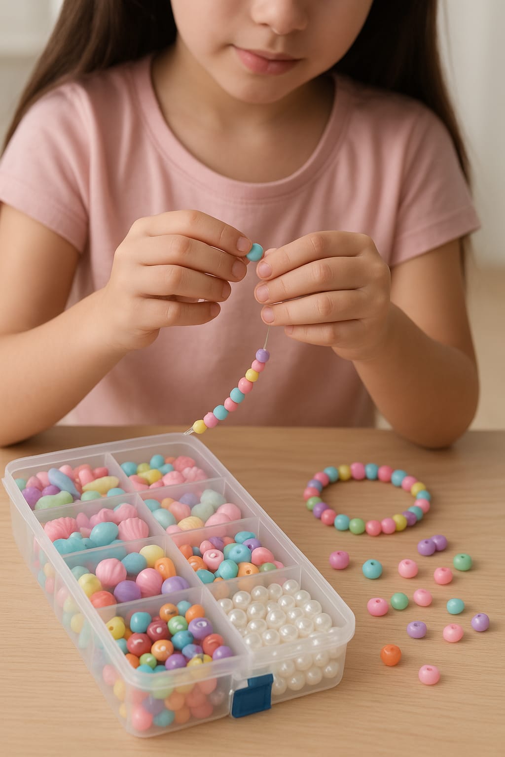 DIY Colorful Beads Jewelry Making Kit