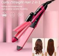 2-in-1 Nova Hair Straightener & Curler